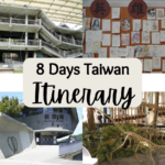 8 days Taiwan itinerary